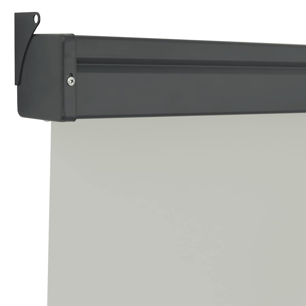 Balkonska bočna tenda 125 x 250 cm siva