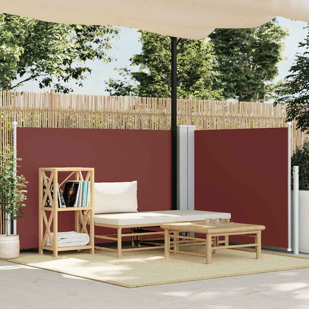 Uvlačiva bočna tenda 100 x 600 cm smeđa