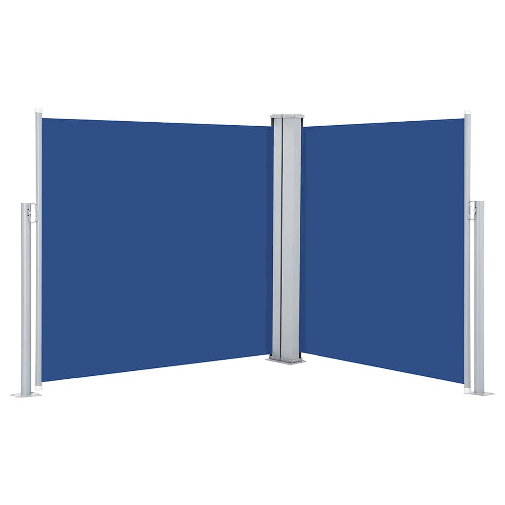 Uvlačiva bočna tenda 100 x 600 cm plava