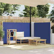 Uvlačiva bočna tenda 100 x 600 cm plava