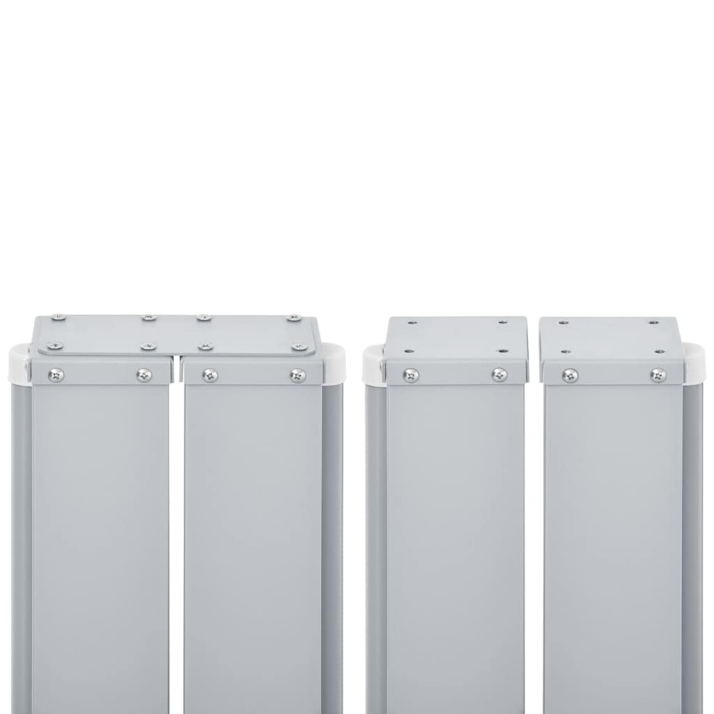 Uvlačiva bočna tenda 120 x 600 cm smeđa
