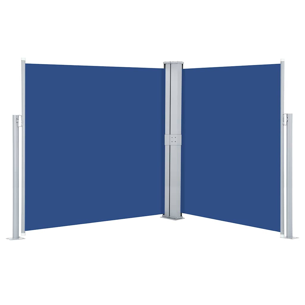 Uvlačiva bočna tenda 140 x 600 cm plava
