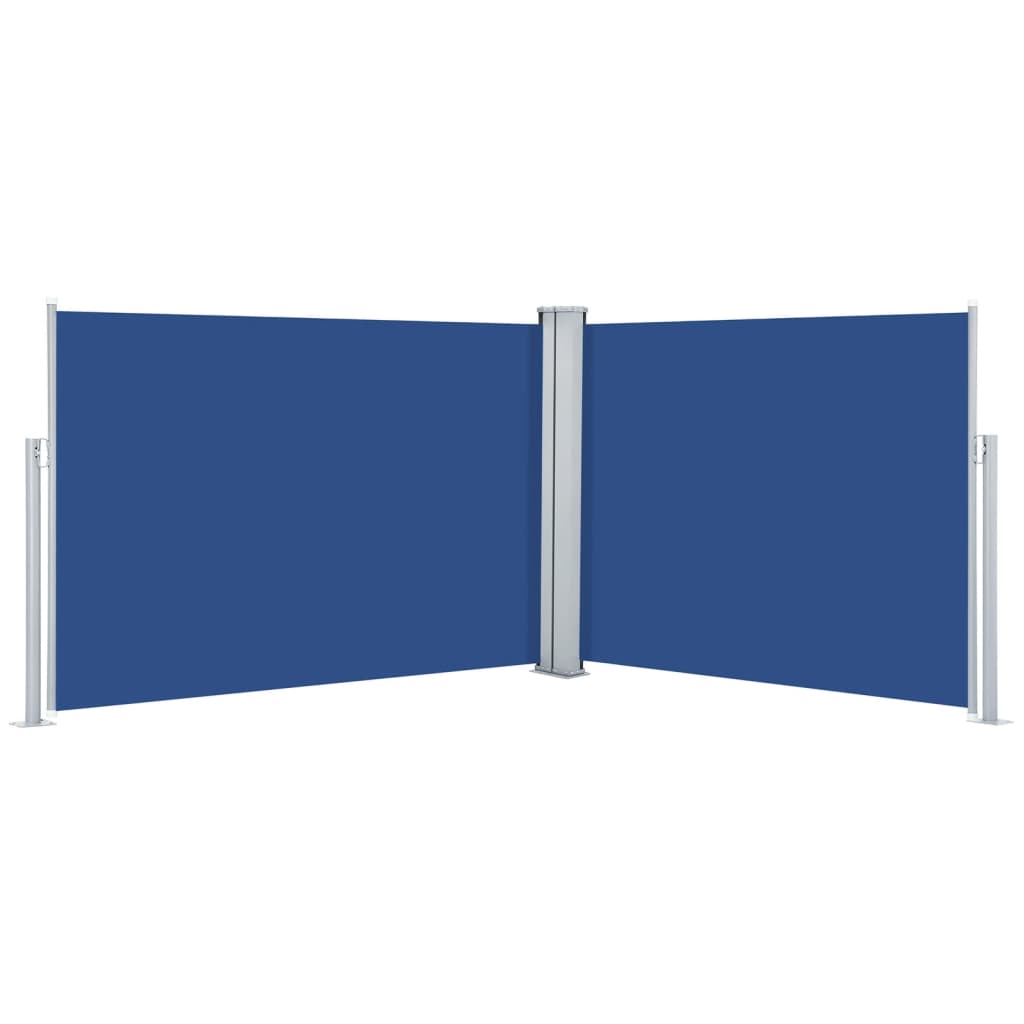 Uvlačiva bočna tenda 100 x 1000 cm plava