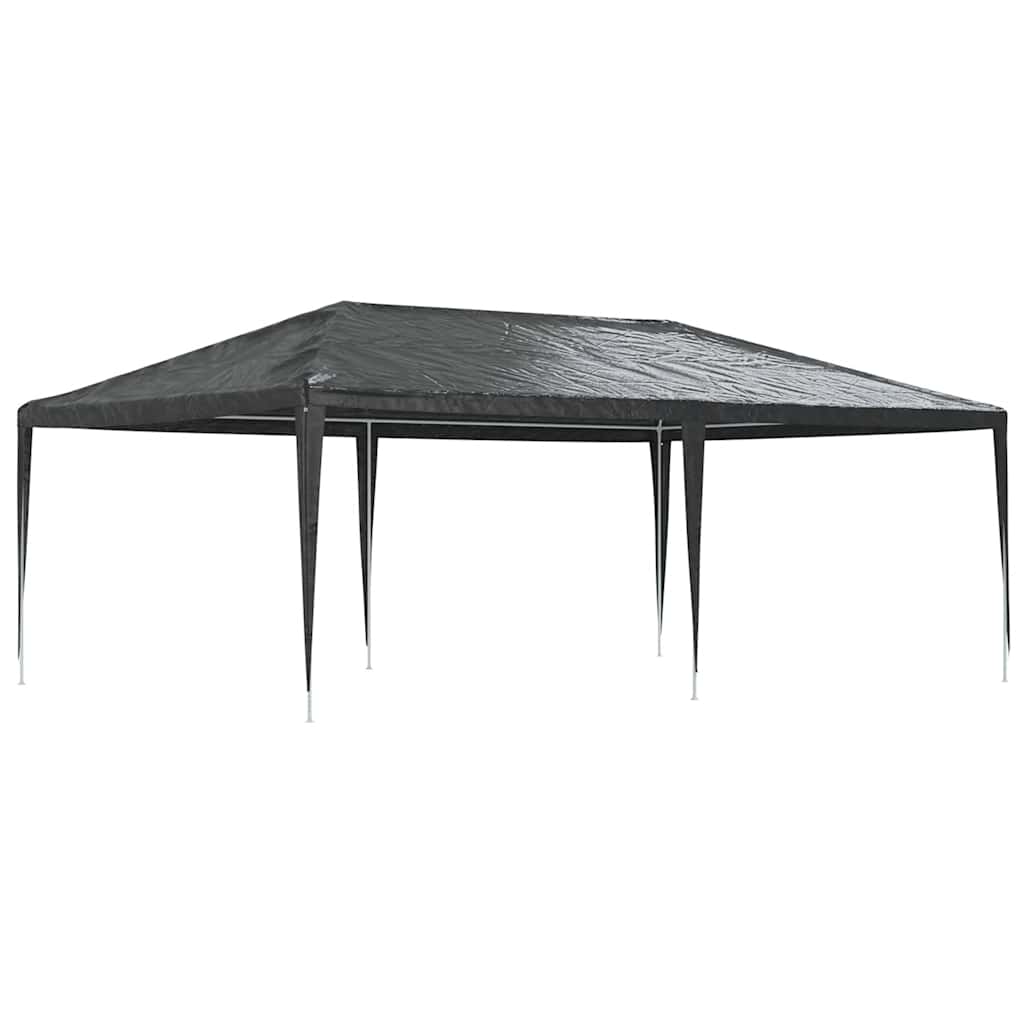 Profesionalni šator za zabave 4 x 6 m antracit 90 g/m²