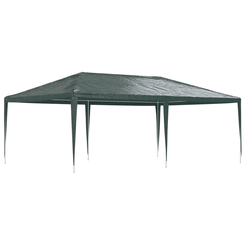 Profesionalni šator za zabave 4 x 6 m zeleni 90 g/m²