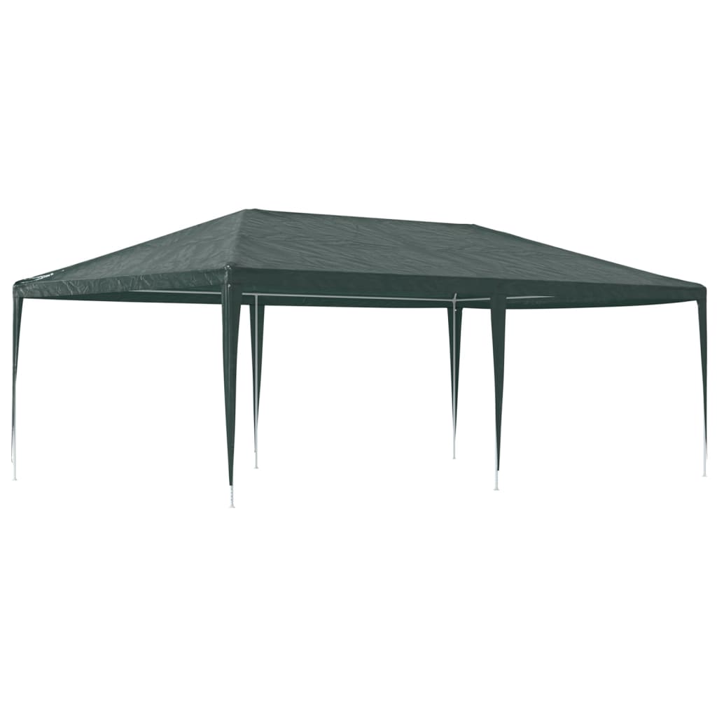 Profesionalni šator za zabave 4 x 6 m zeleni 90 g/m²