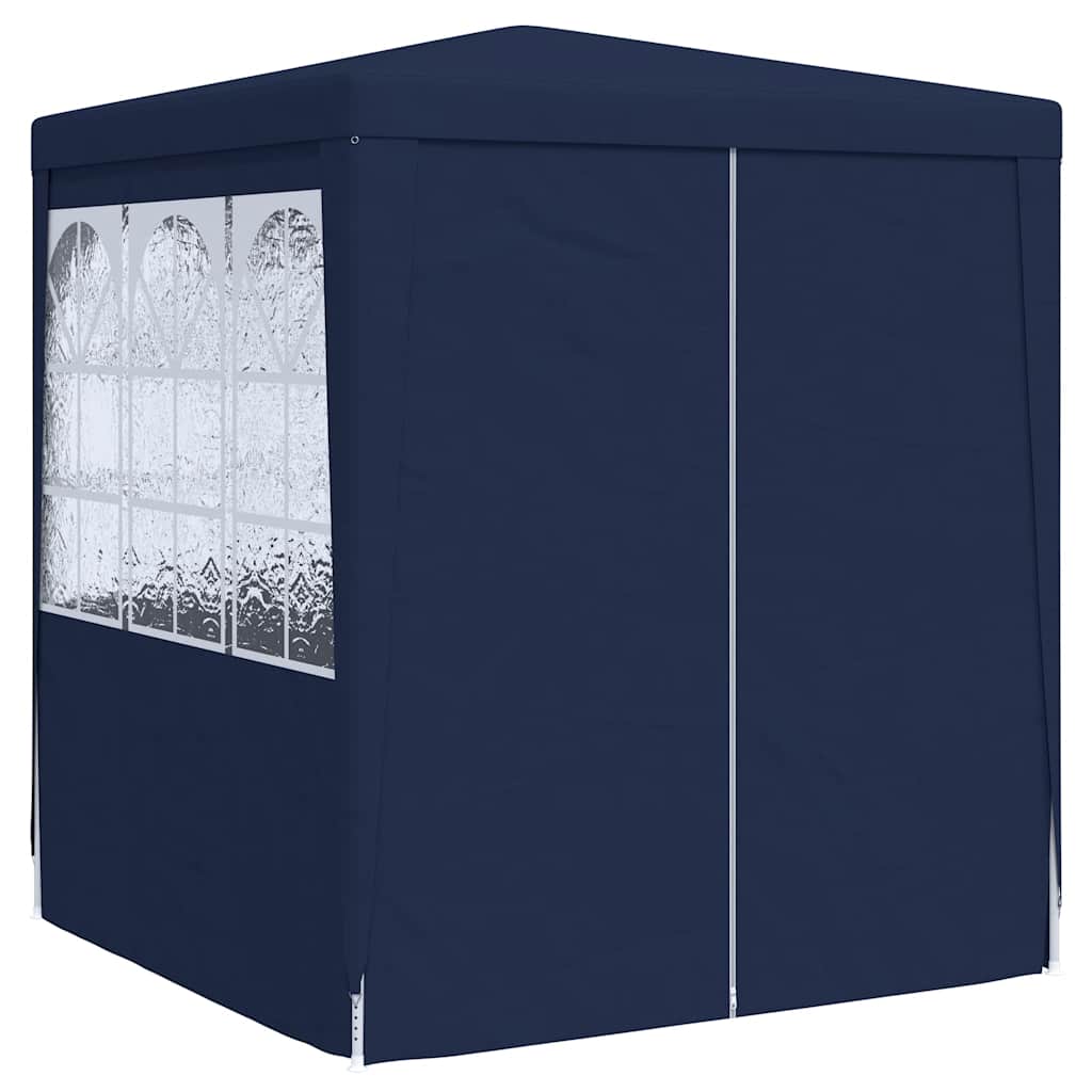 Profesionalni šator za zabave 2 x 2 m plavi 90 g/m²