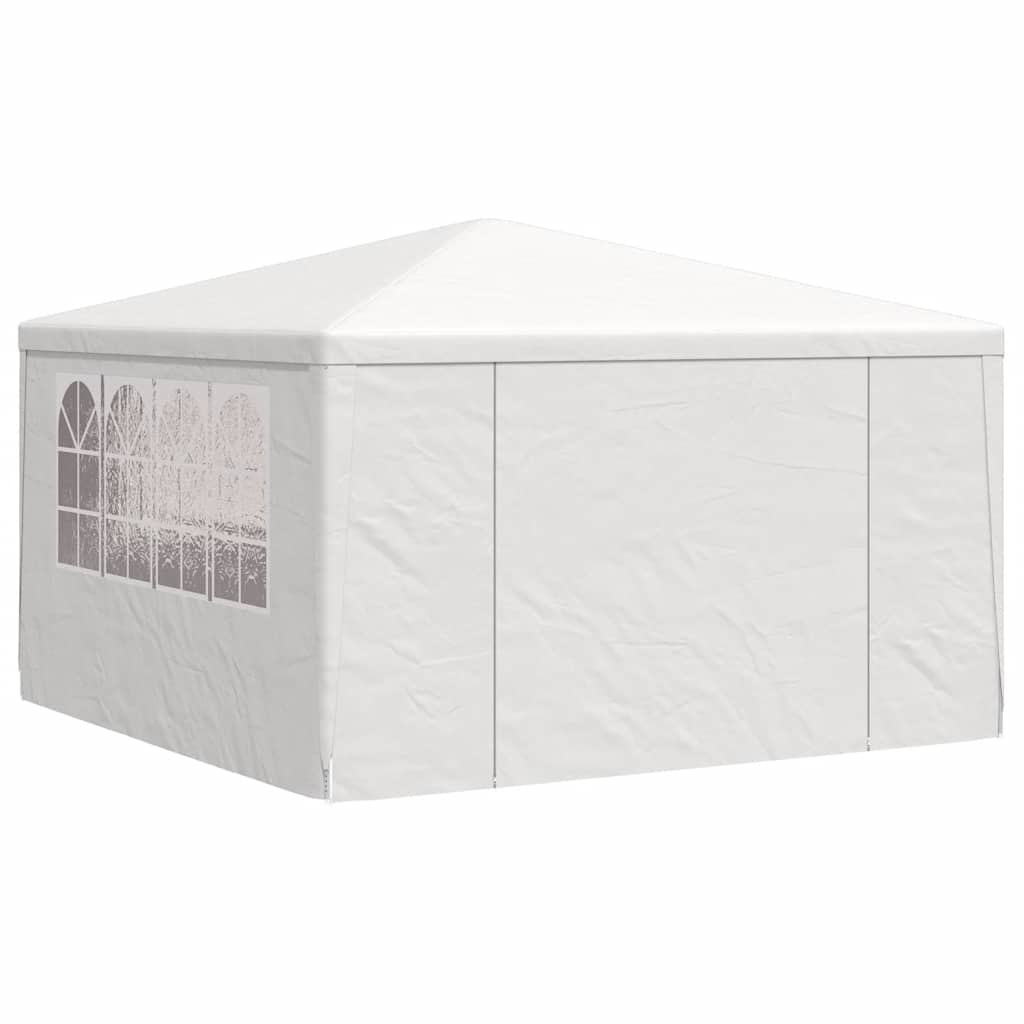 Profesionalni šator za zabave 4 x 4 m bijeli 90 g/m²