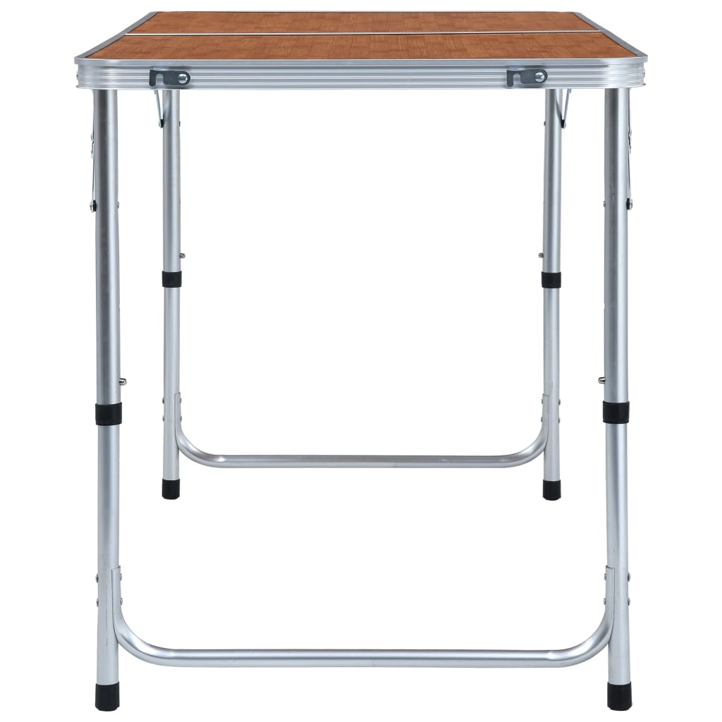 Sklopivi stol za kampiranje aluminijski 120 x 60 cm