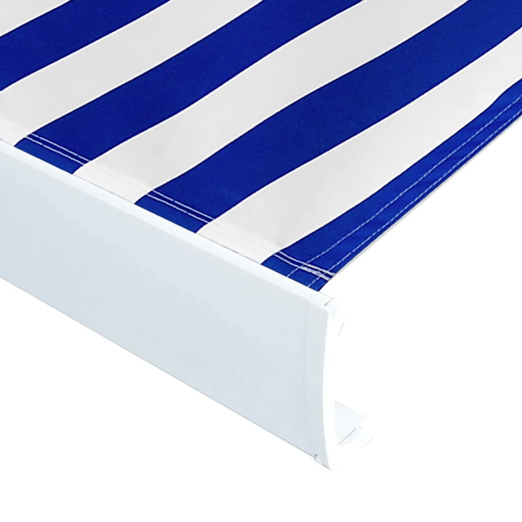 Tenda Gornji suncobran platno i bijelo 400x300 cm