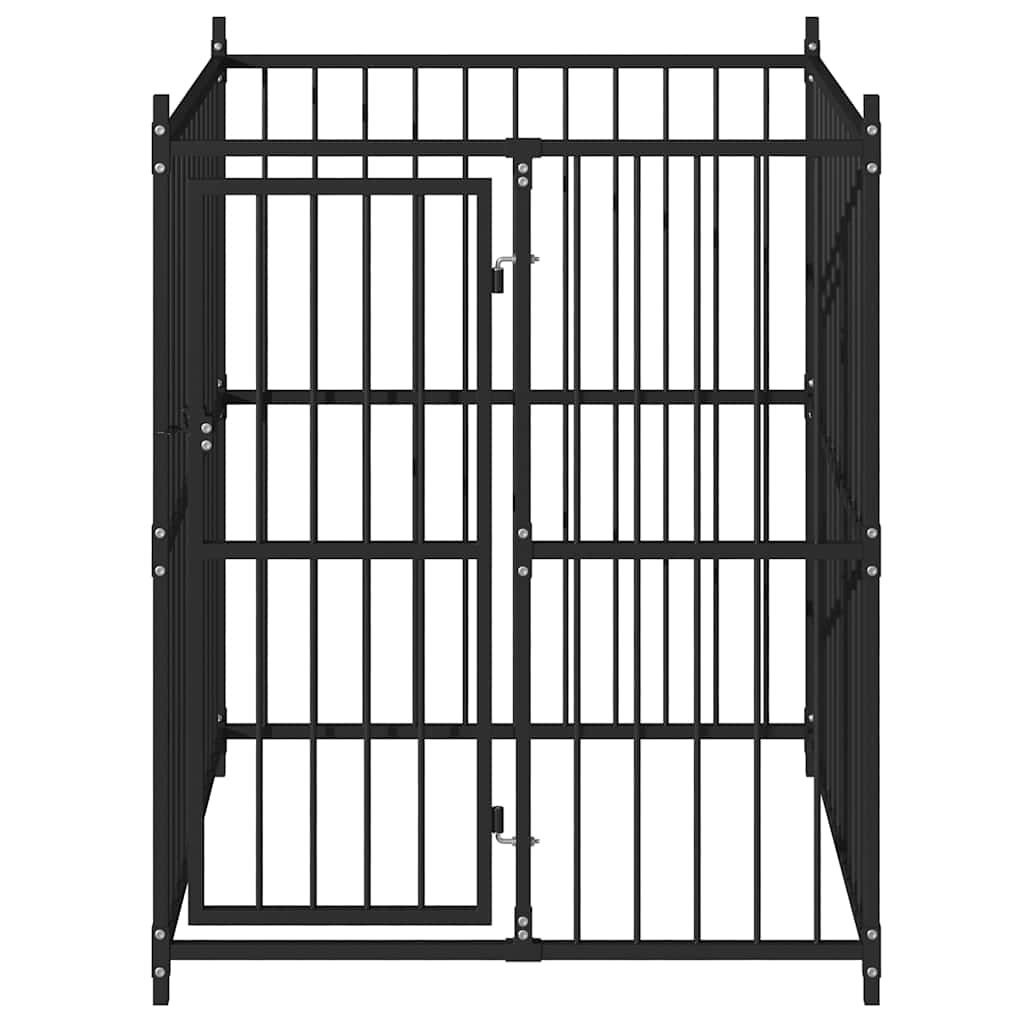 Vanjski kavez za pse 120 x 120 x 150 cm