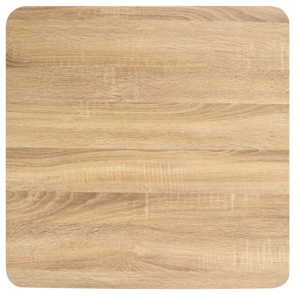 Bistro stol svjetlosmeđi 60 x 60 cm MDF