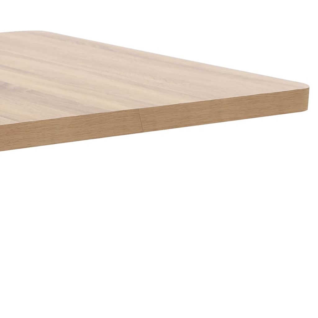 Bistro stol svjetlosmeđi 80 x 80 cm MDF