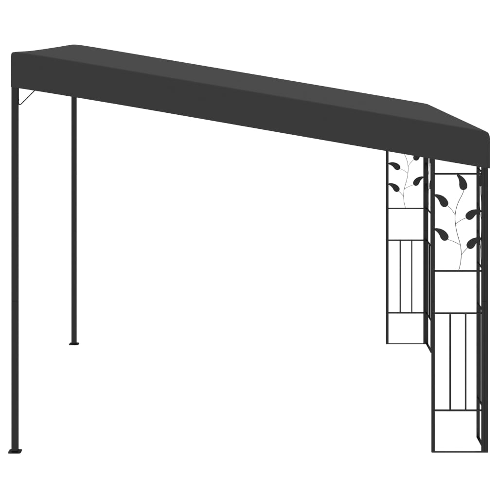 Zidna sjenica 3 x 3 x 2,5 m antracit