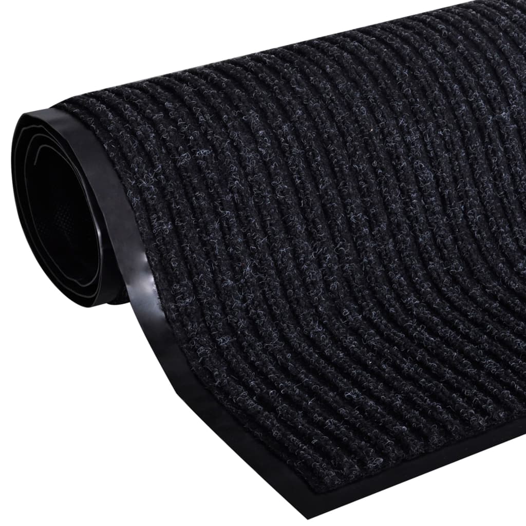 Otirač crni 117 x 220 cm PVC