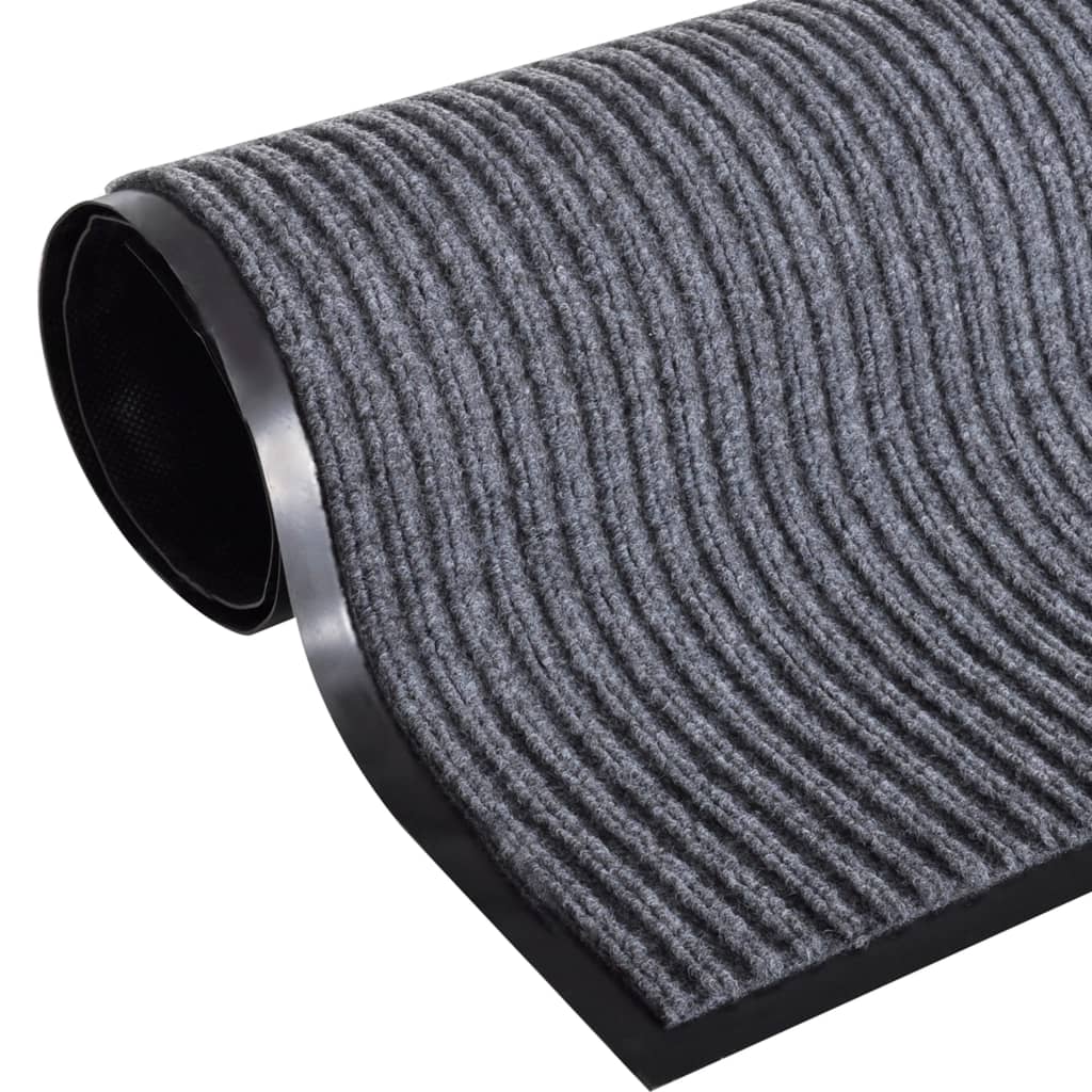 Otirač sivi 117 x 220 cm PVC