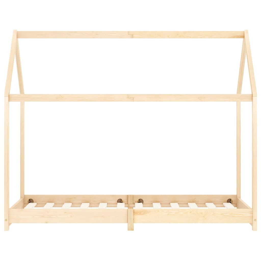 Okvir za dječji krevet od masivne borovine 90 x 200 cm