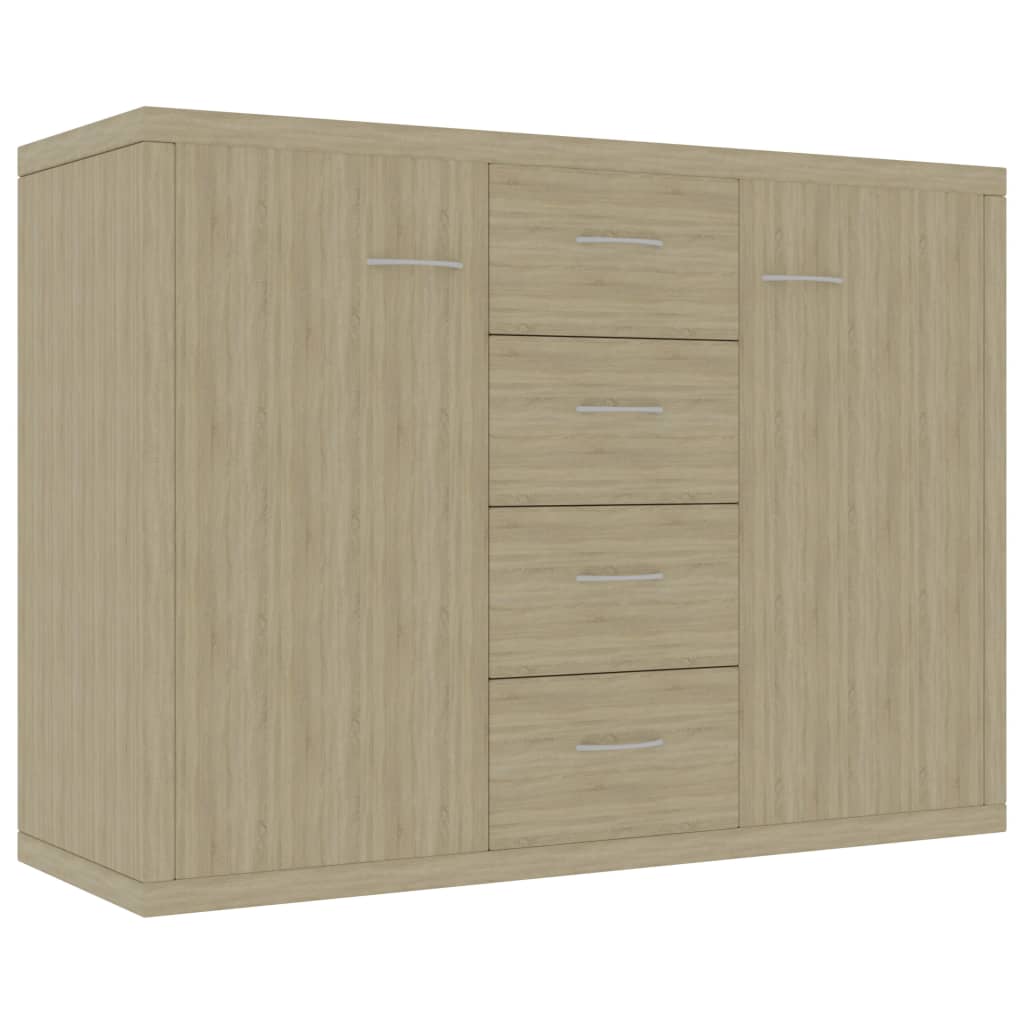 Komoda boja hrasta sonome 88 x 30 x 65 cm od konstruiranog drva