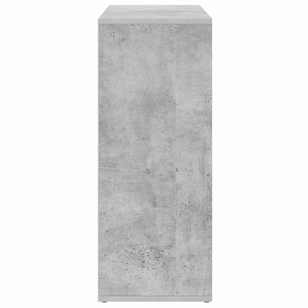 Komoda siva boja betona 60 x 30 x 75 cm od konstruiranog drva
