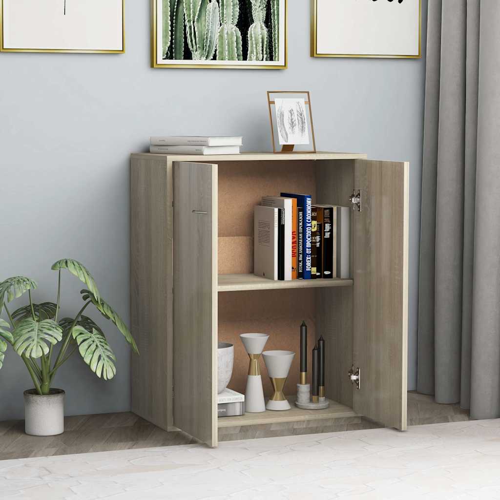 Komoda boja hrasta sonome 60 x 30 x 75 cm od konstruiranog drva