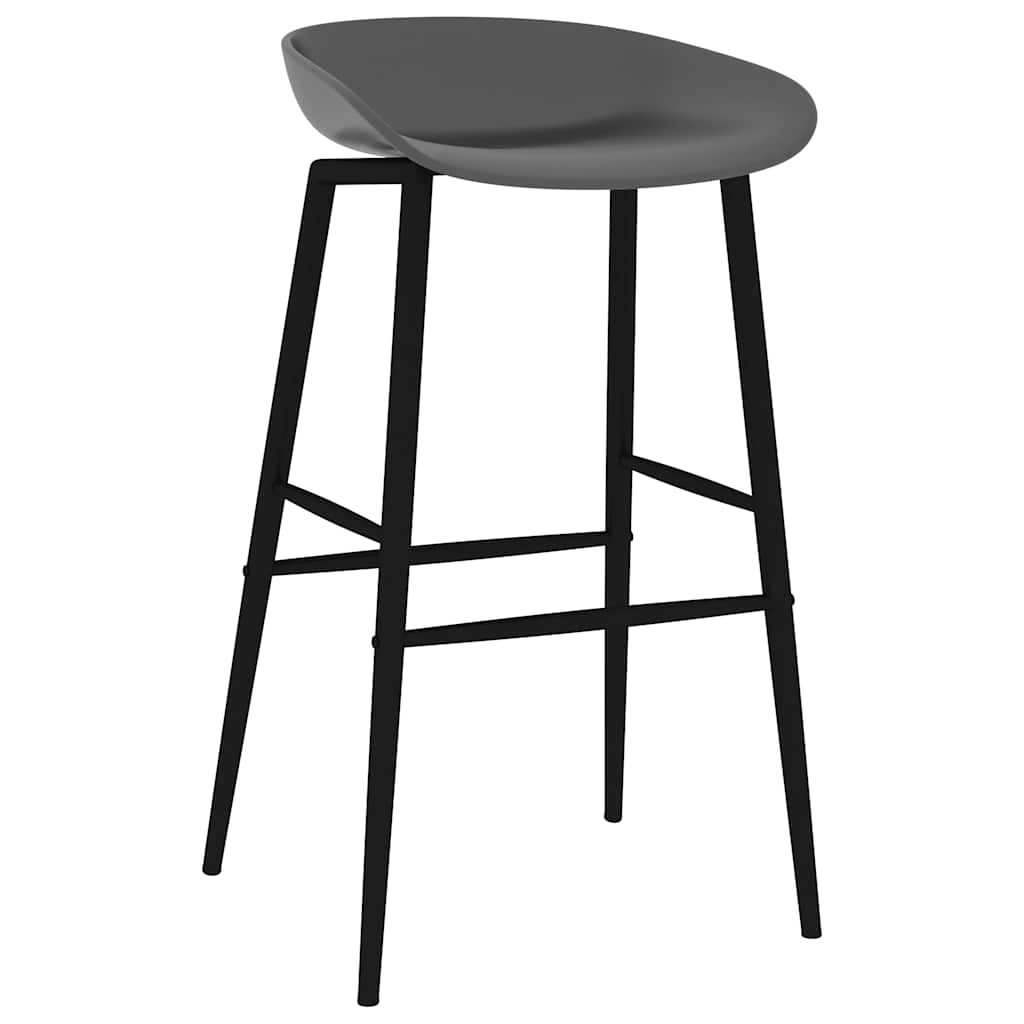 Barske stolice 2 kom sive