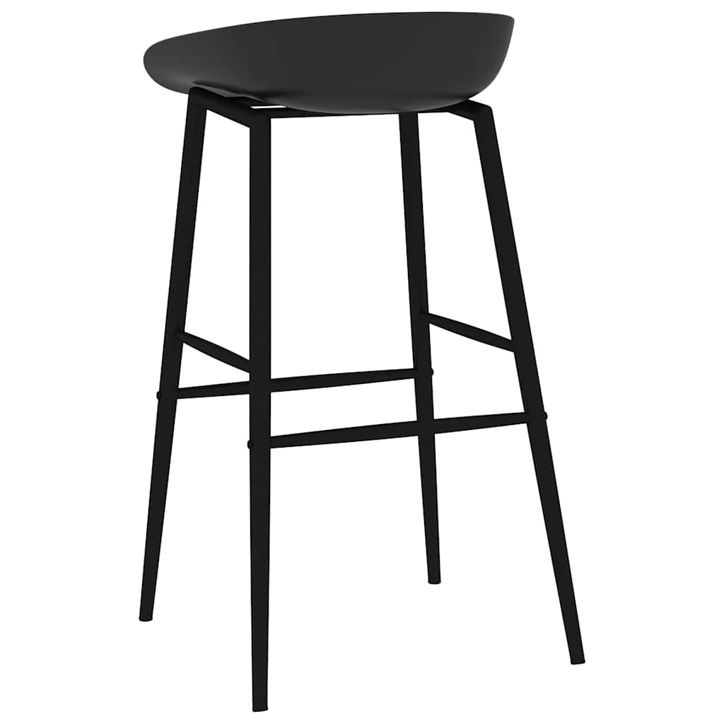 Barske stolice 4 kom crne