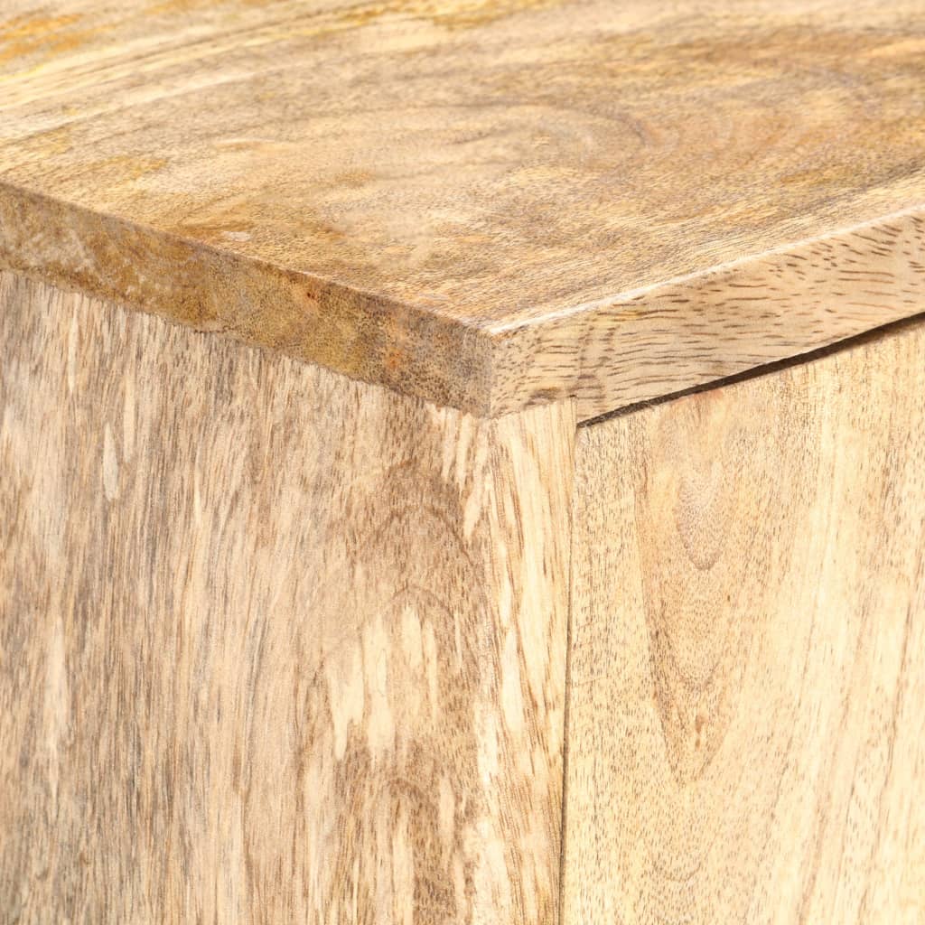 Visoka komoda od masivnog drva manga 80 x 30 x 100 cm