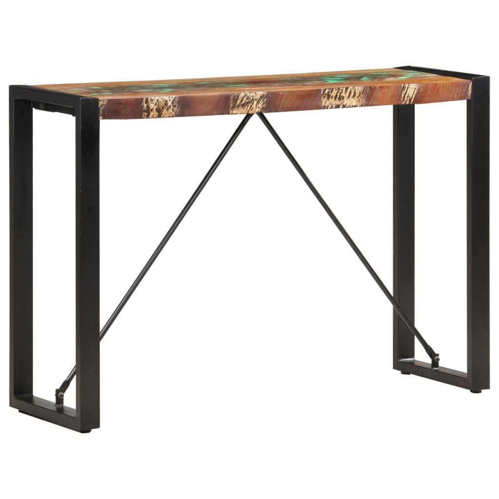 Konzolni stol 110 x 35 x 76 cm od masivnog obnovljenog drva