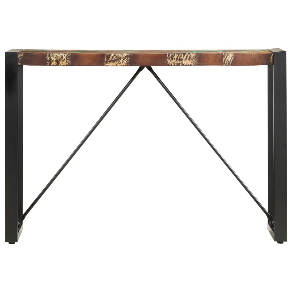 Konzolni stol 110 x 35 x 76 cm od masivnog obnovljenog drva