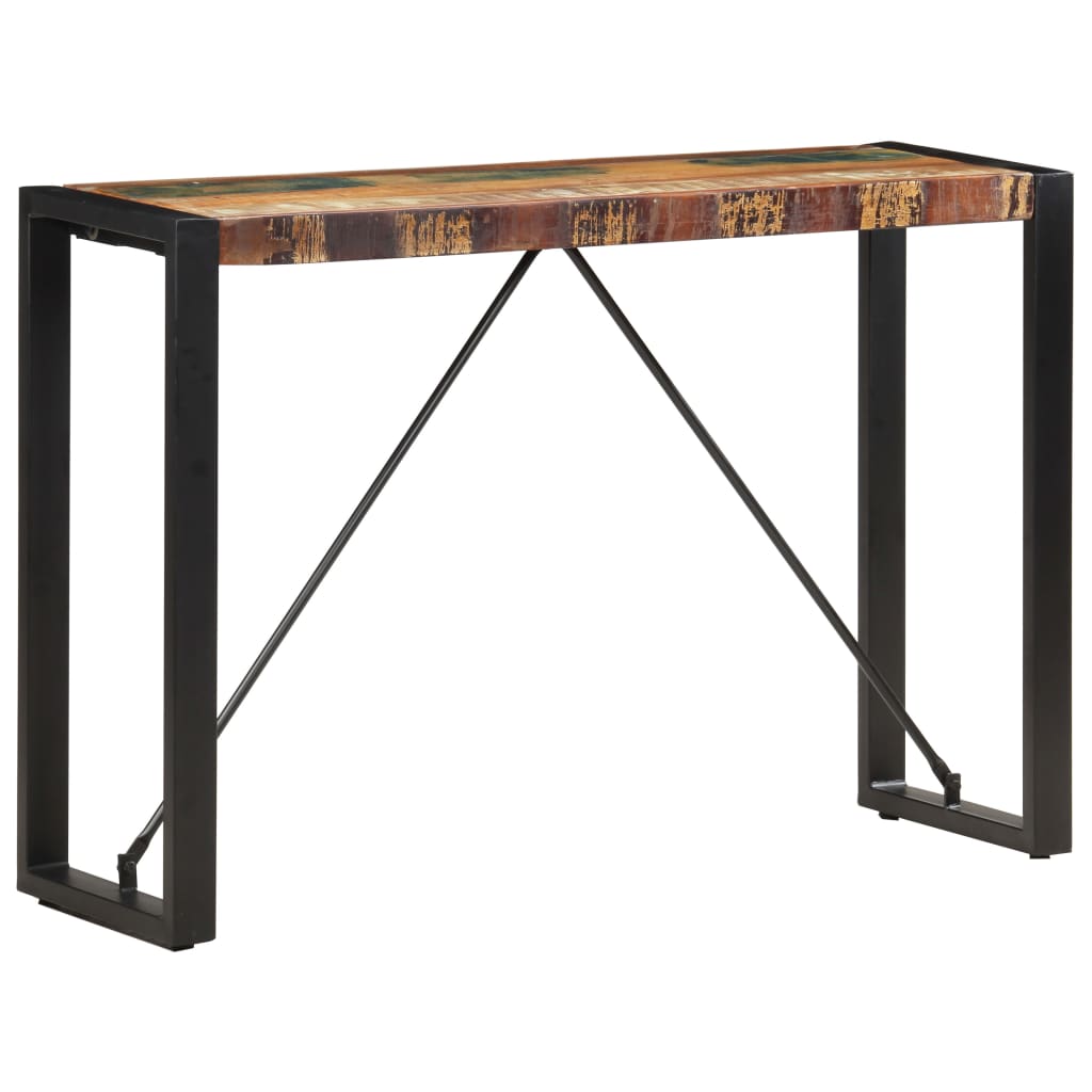 Konzolni stol 110 x 35 x 76 cm od masivnog obnovljenog drva