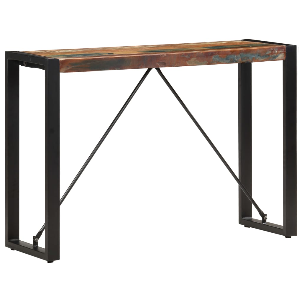 Konzolni stol 110 x 35 x 76 cm od masivnog obnovljenog drva