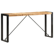 Konzolni stol 150 x 35 x 76 cm od masivnog drva manga