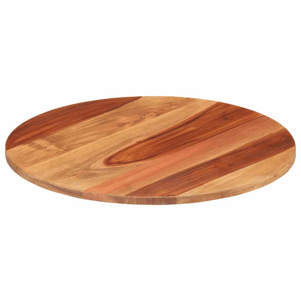 Stolna ploča od masivnog drva bagrema okrugla 15 - 16 mm 50 cm