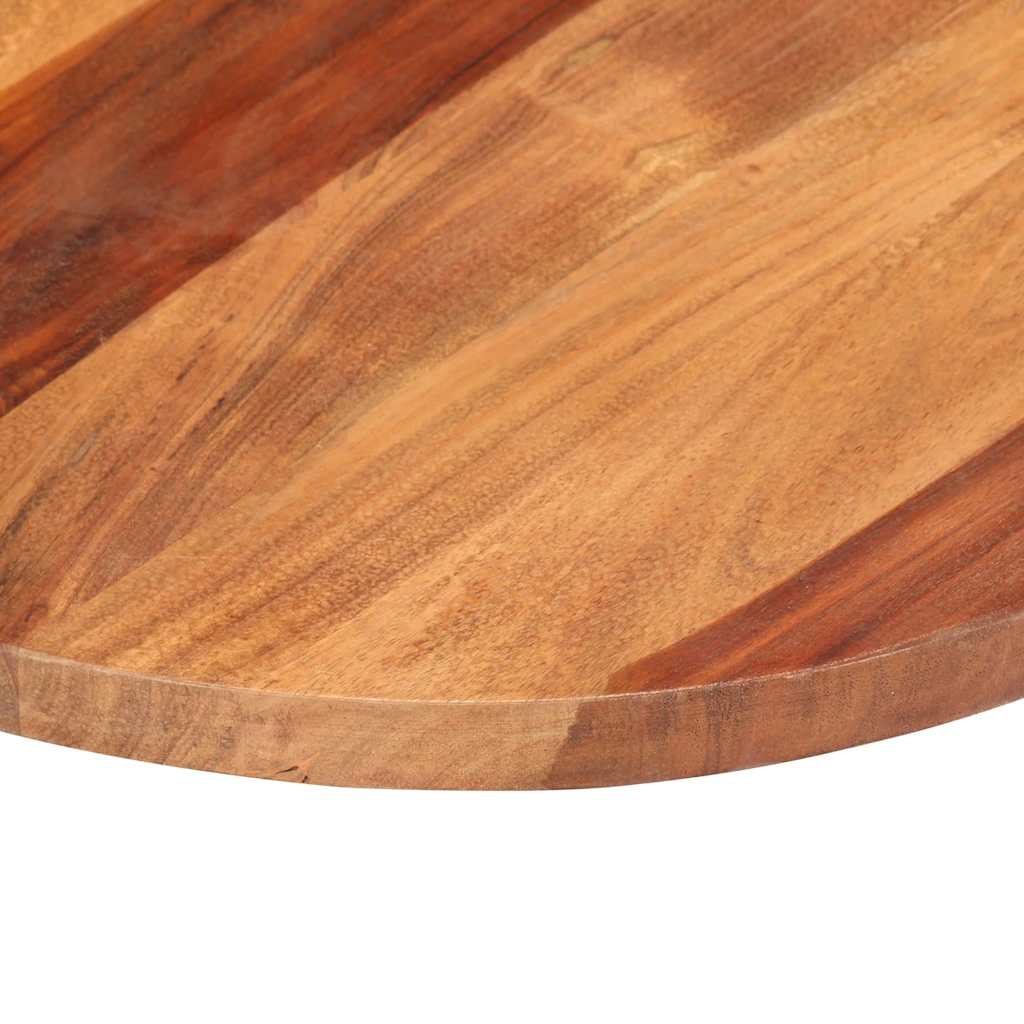 Stolna ploča od masivnog drva bagrema okrugla 25 - 27 mm 40 cm