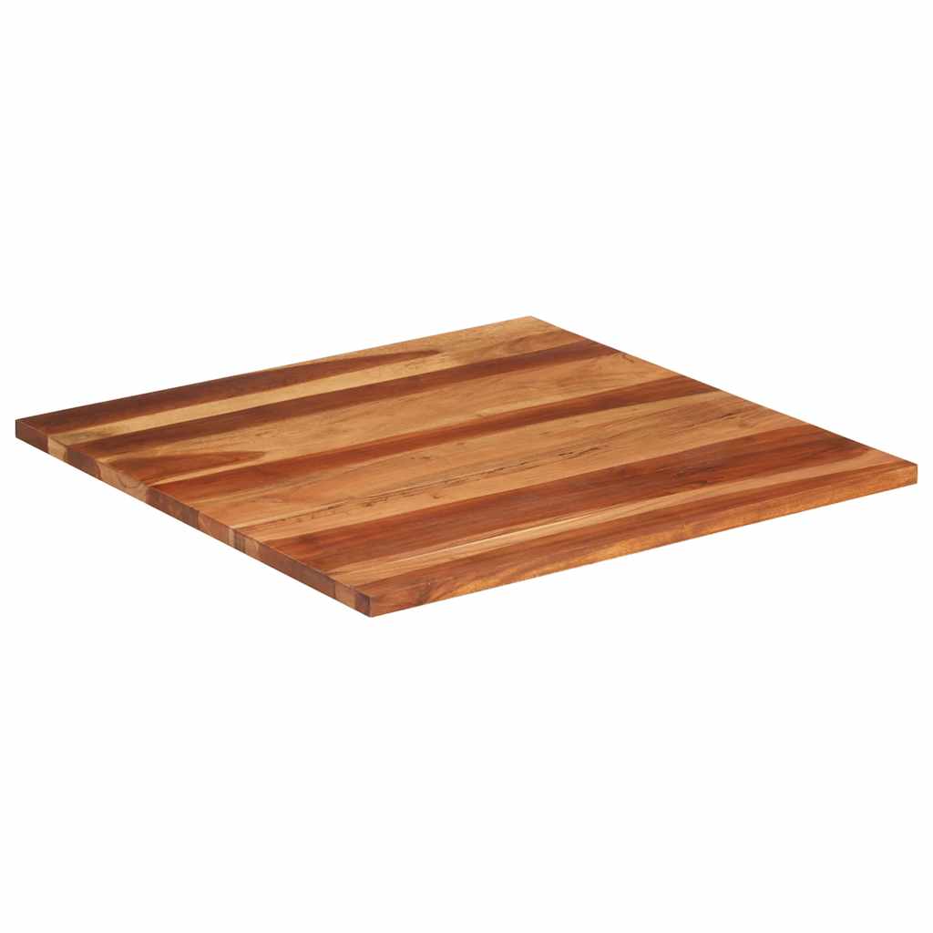 Stolna ploča od masivnog drva bagrema 25 - 27 mm 80 x 80 cm