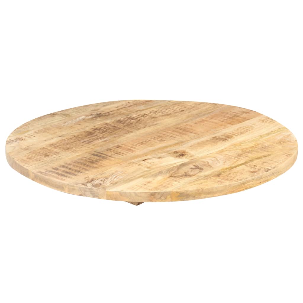 Stolna ploča od masivnog drva manga okrugla 25 - 27 mm 40 cm