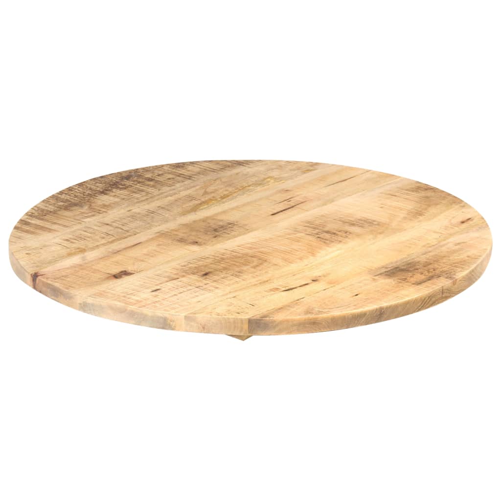Stolna ploča od masivnog drva manga okrugla 25 - 27 mm 60 cm