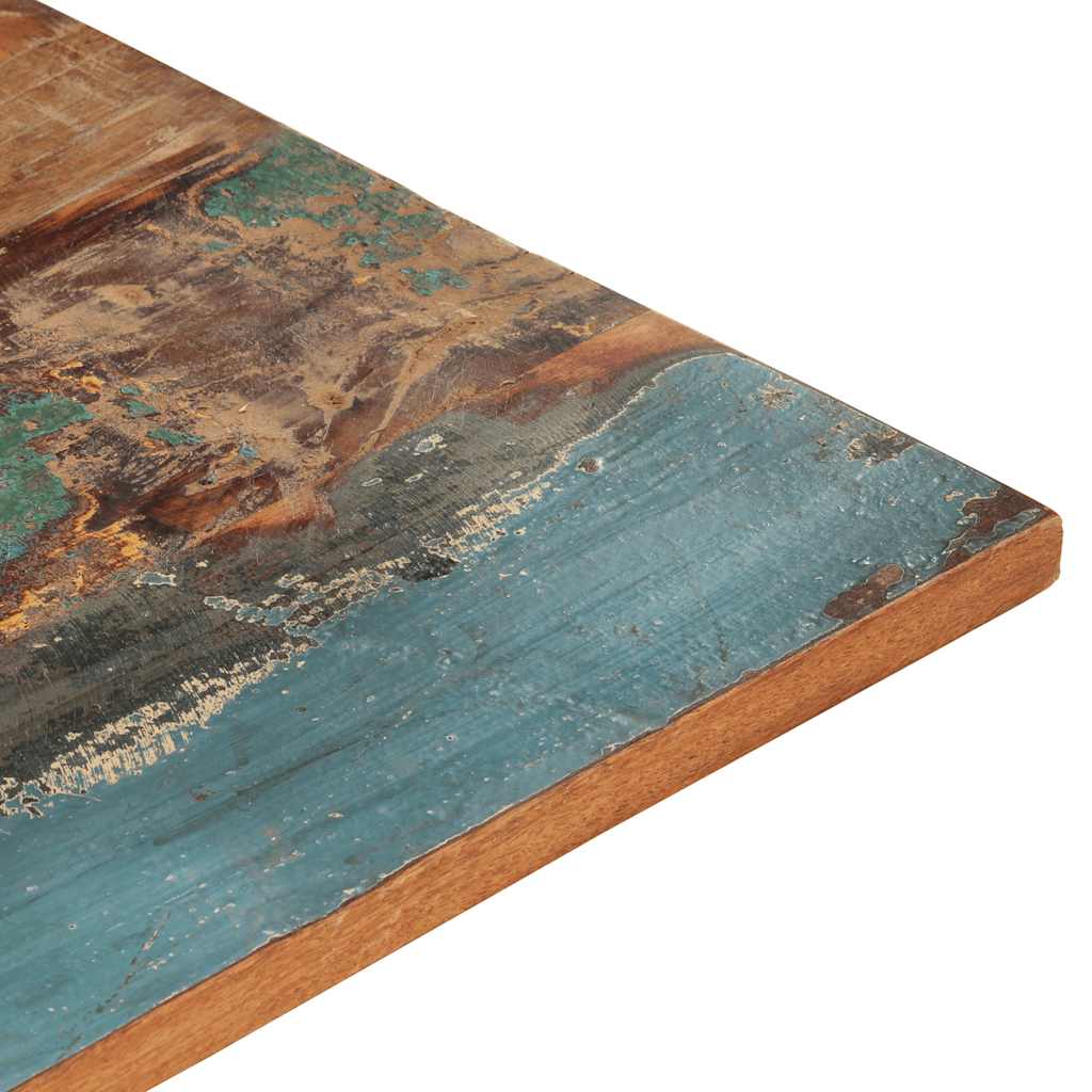 Pravokutna stolna ploča 60 x 70 cm 25 - 27 mm obnovljeno drvo