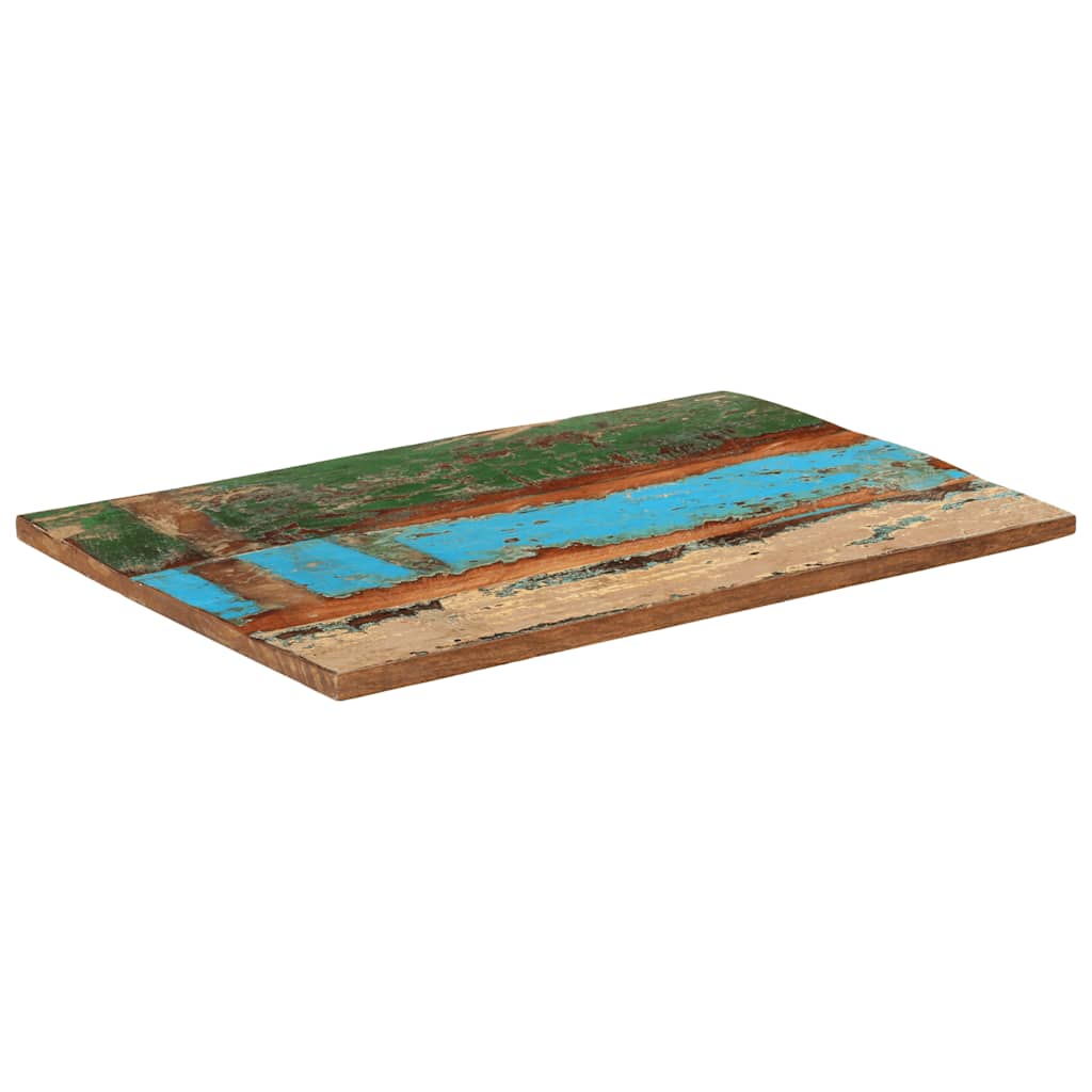Pravokutna stolna ploča 60 x 90 cm 25 - 27 mm obnovljeno drvo