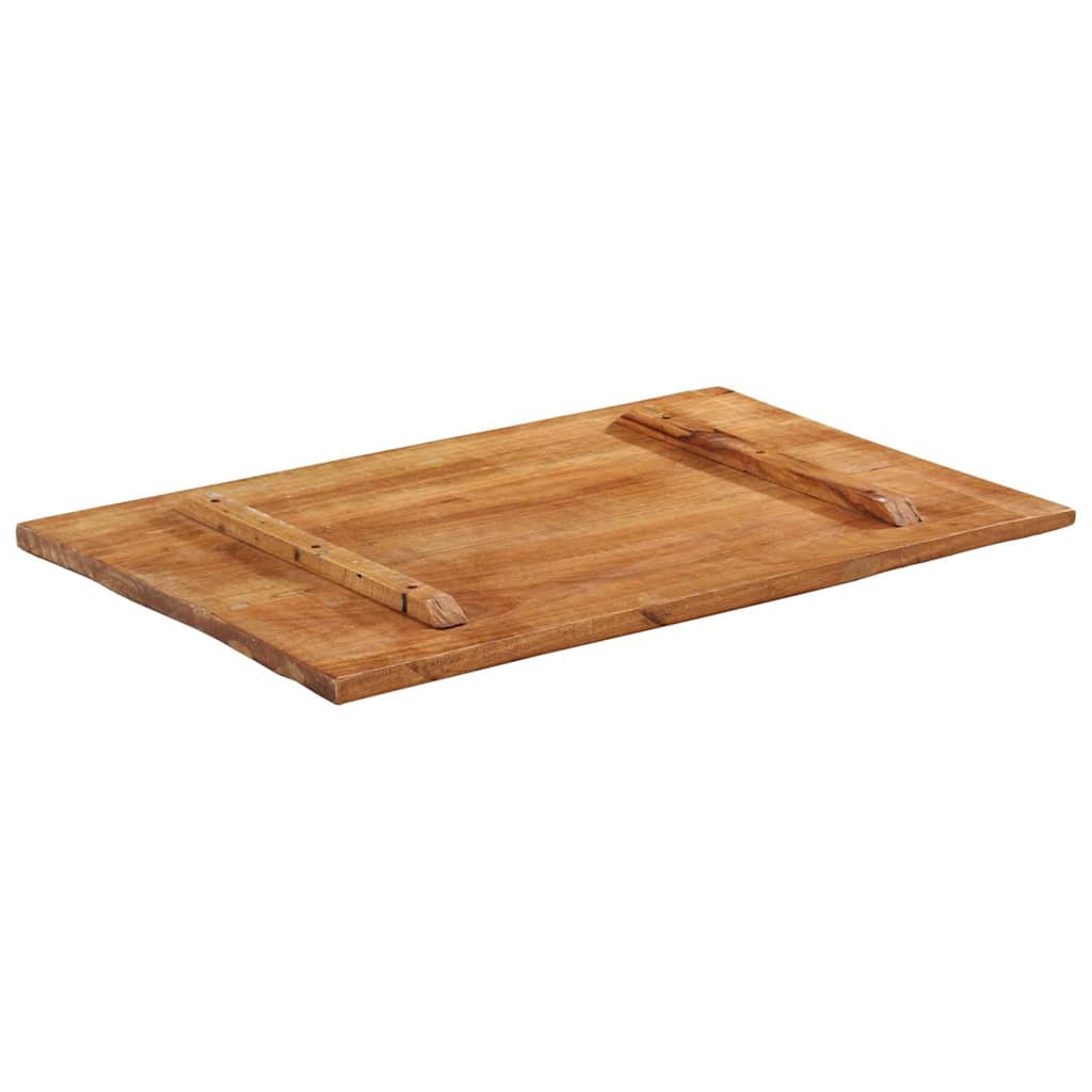 Pravokutna stolna ploča 60 x 90 cm 25 - 27 mm obnovljeno drvo