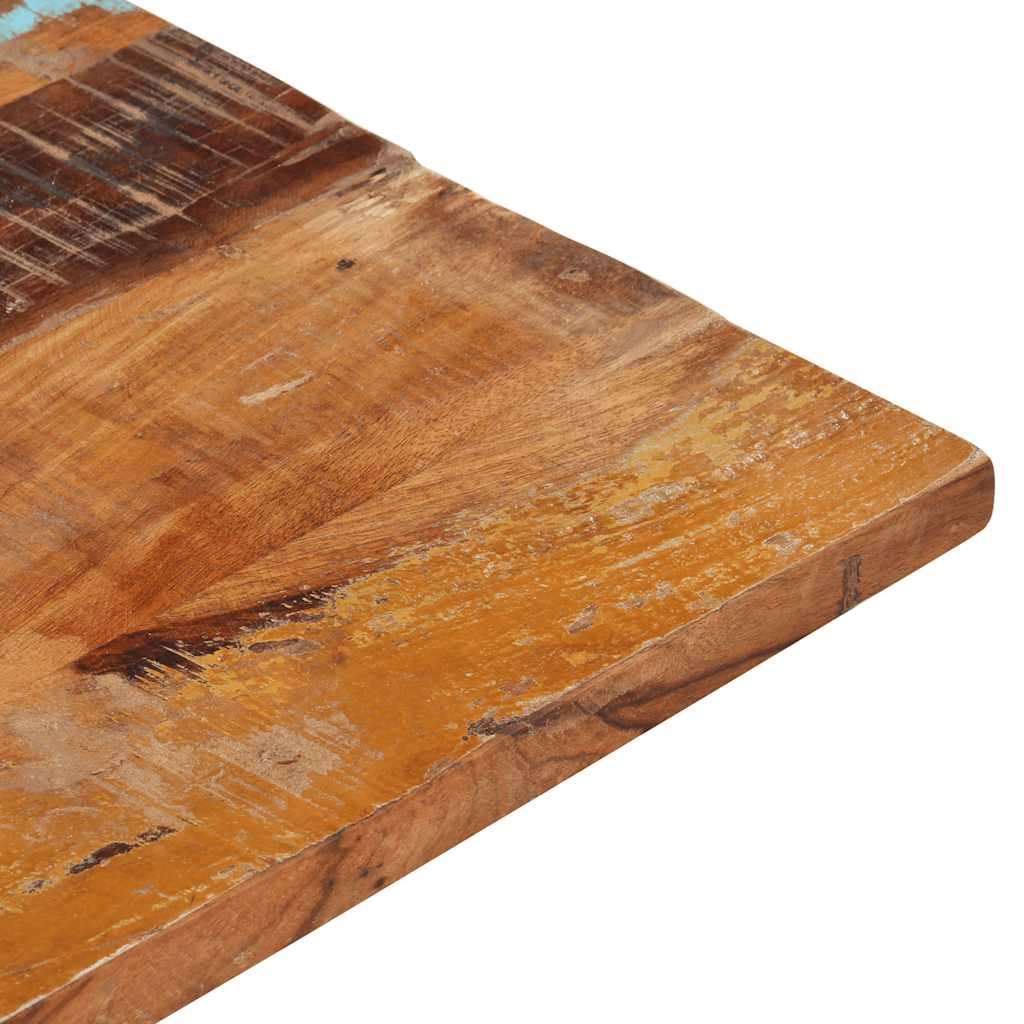 Pravokutna stolna ploča 60 x 100 cm 25 - 27 mm obnovljeno drvo