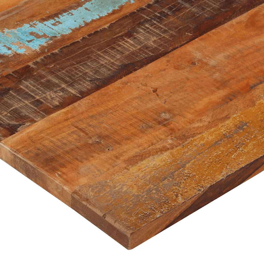 Pravokutna stolna ploča 60 x 100 cm 25 - 27 mm obnovljeno drvo