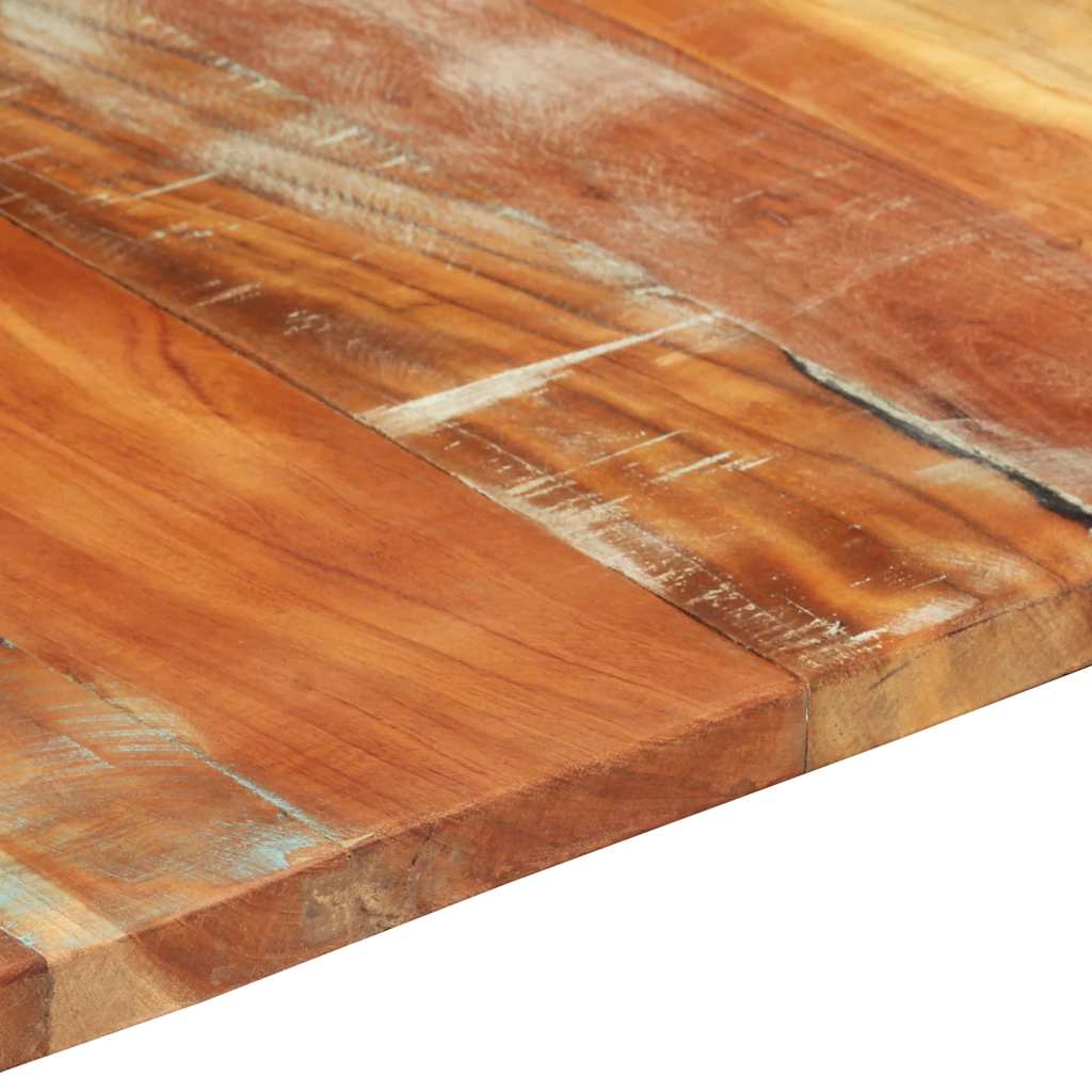 Pravokutna stolna ploča 60 x 140 cm 25 - 27 mm obnovljeno drvo