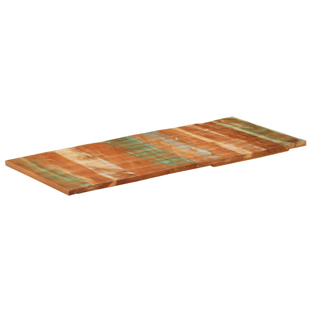 Pravokutna stolna ploča 60 x 140 cm 25 - 27 mm obnovljeno drvo