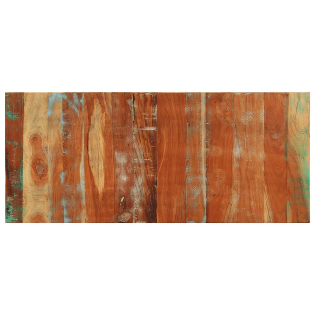 Pravokutna stolna ploča 60 x 140 cm 25 - 27 mm obnovljeno drvo