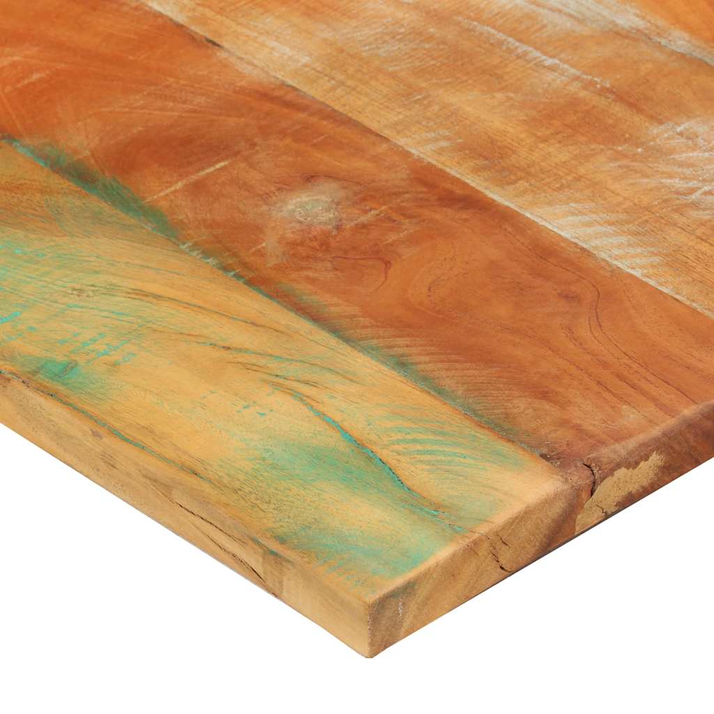 Pravokutna stolna ploča 60 x 140 cm 25 - 27 mm obnovljeno drvo