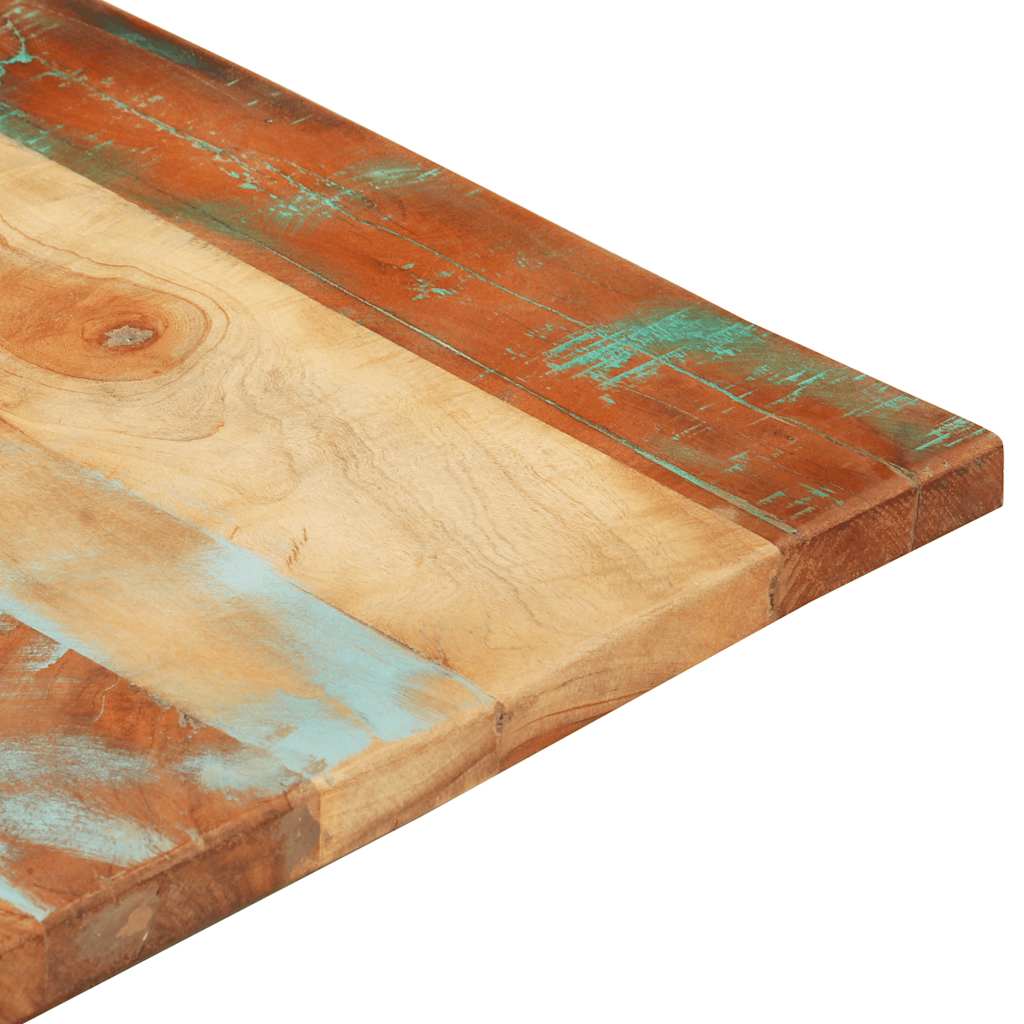 Pravokutna stolna ploča 60 x 140 cm 25 - 27 mm obnovljeno drvo