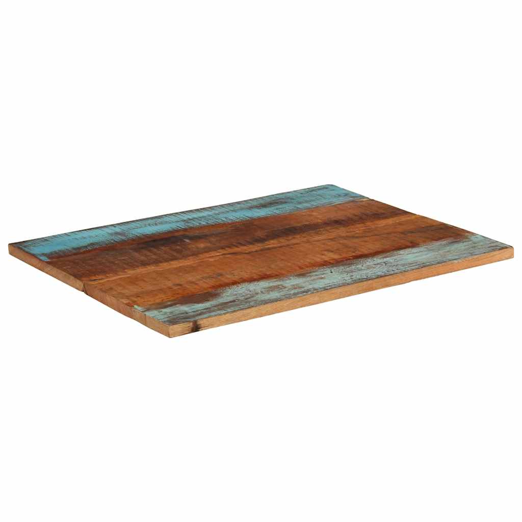 Pravokutna stolna ploča 70 x 90 cm 25 - 27 mm obnovljeno drvo