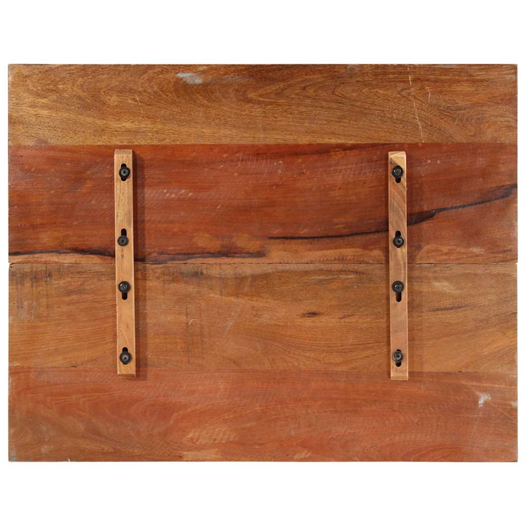 Pravokutna stolna ploča 70 x 90 cm 25 - 27 mm obnovljeno drvo