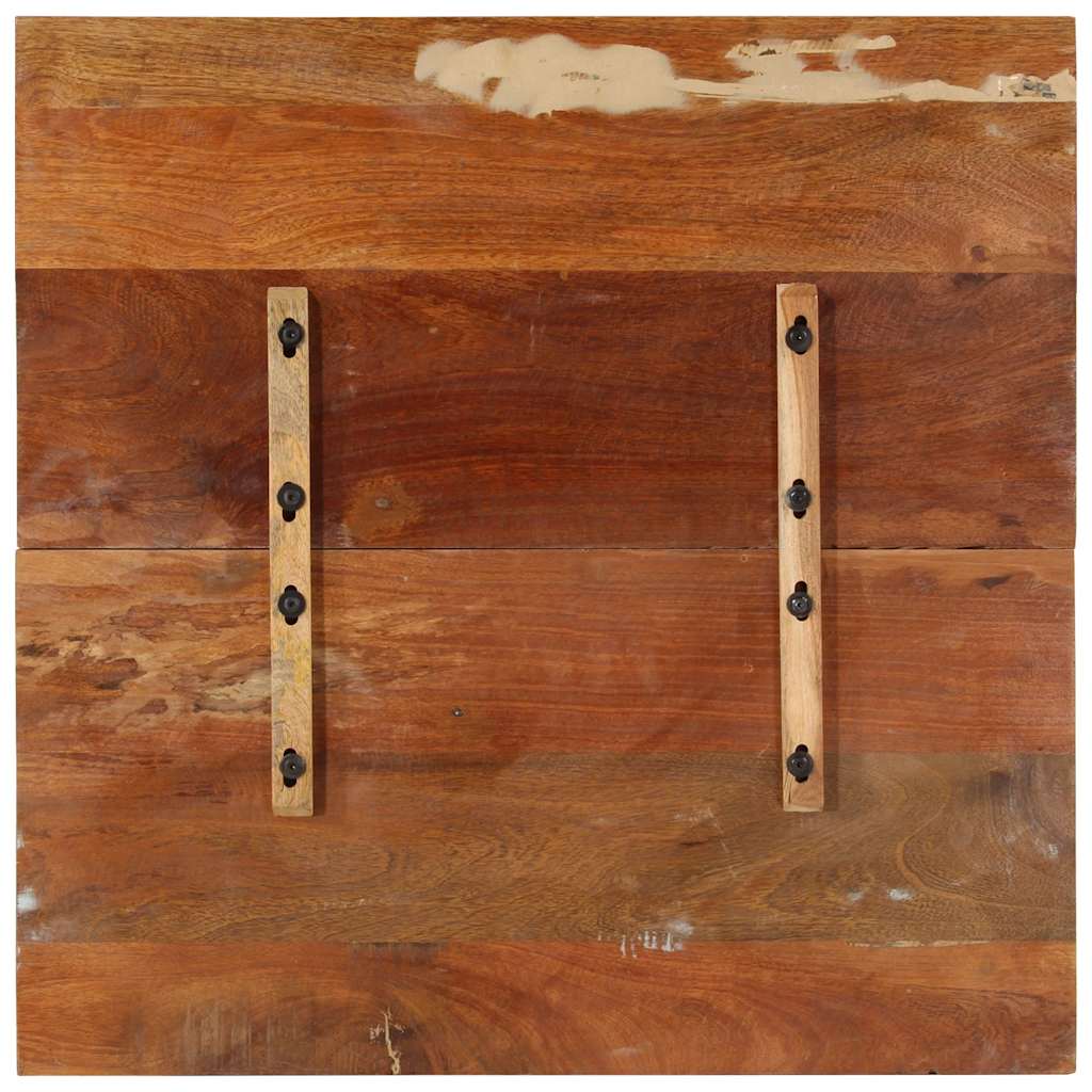 Četvrtasta stolna ploča 80x80 cm 25 - 27 mm od obnovljenog drva